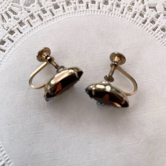 Vintage JAY KEL ORIGINAL Brooch/Earrings Set - Picture 8 of 11